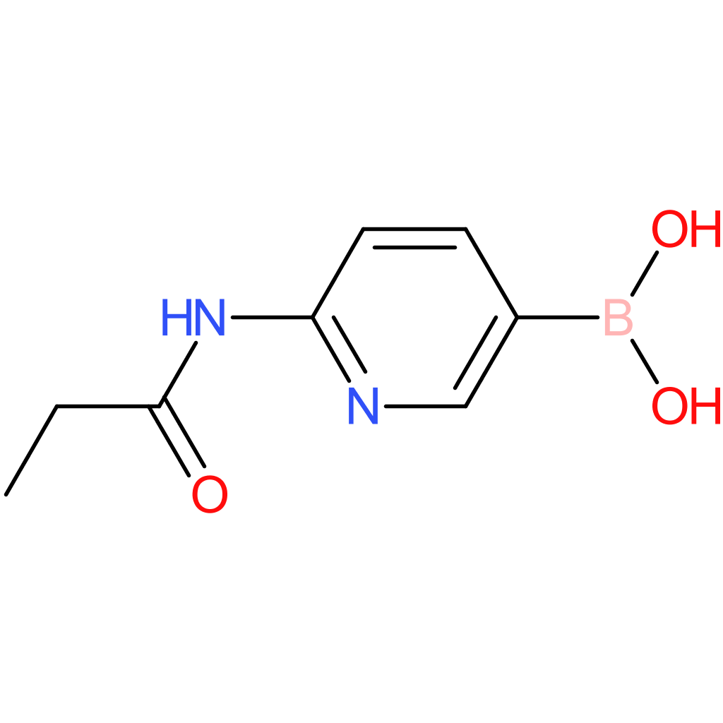 (6-propanamidopyridin-3-yl)boronic acid