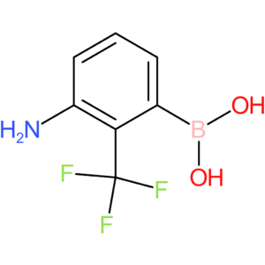 3-amino-2-trifluoromethylphenylboronic acid