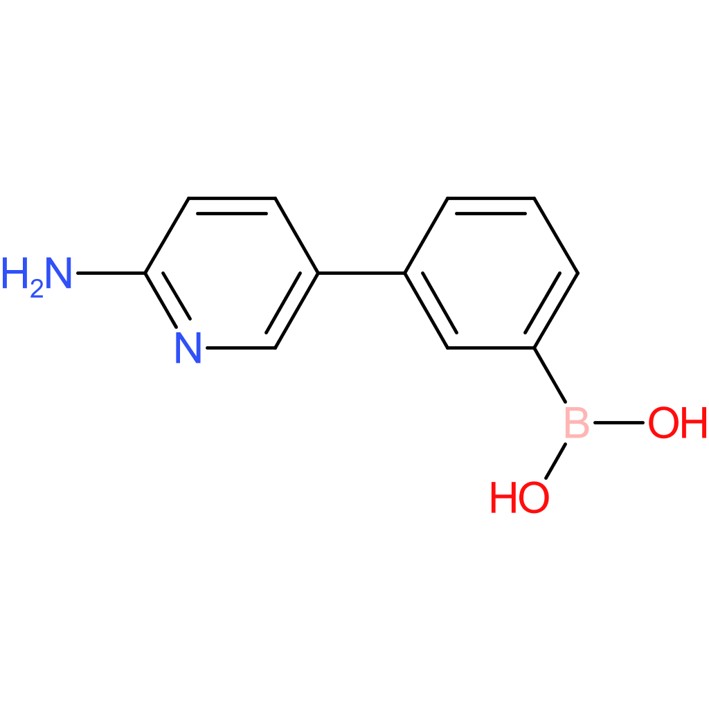 [3-(6-aminopyridin-3-yl)phenyl]boronic acid