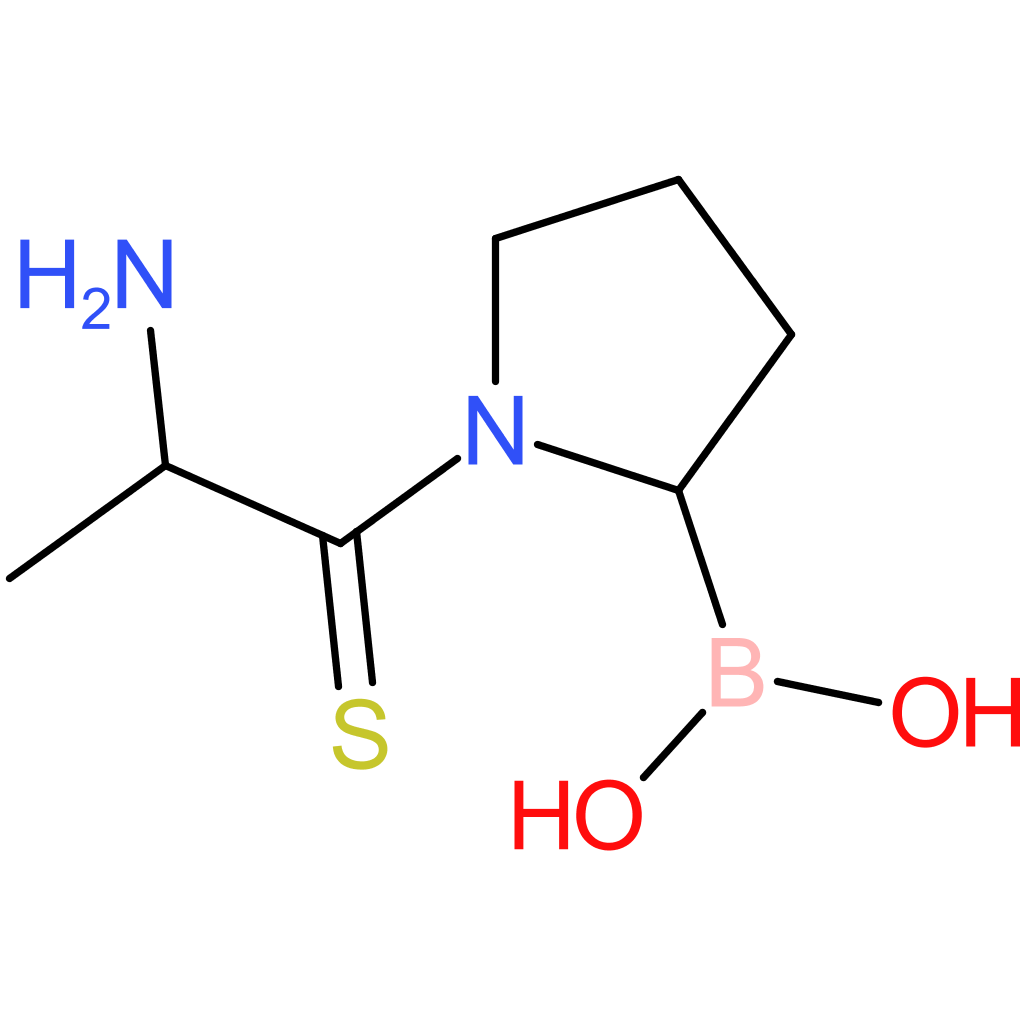 [1-(2-aminopropanethioyl)pyrrolidin-2-yl]boronic acid