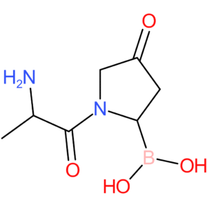 [1-(2-aminopropanoyl)-4-oxopyrrolidin-2-yl]boronic acid