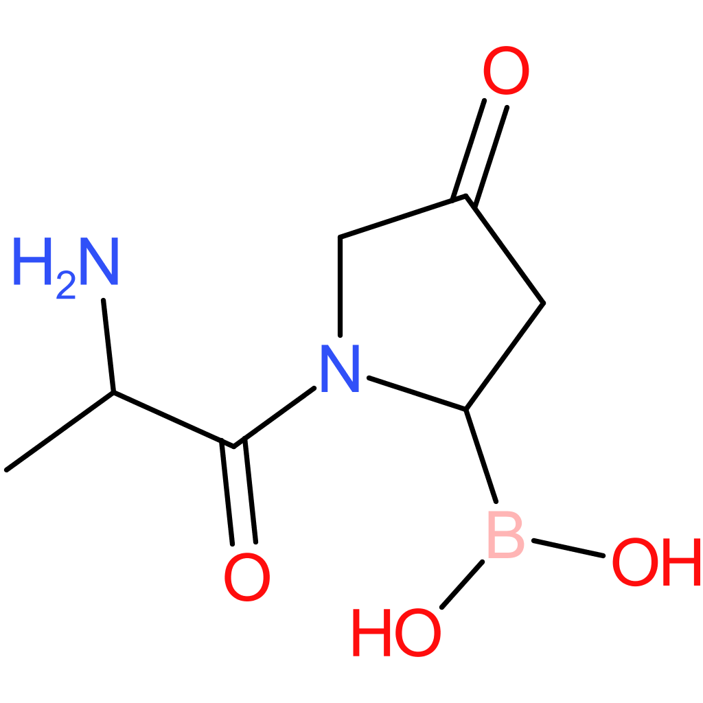 [1-(2-aminopropanoyl)-4-oxopyrrolidin-2-yl]boronic acid