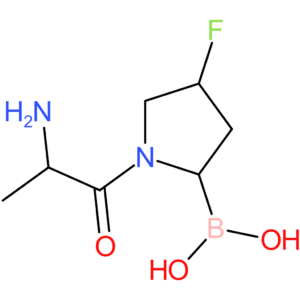 [1-(2-aminopropanoyl)-4-fluoropyrrolidin-2-yl]boronic acid