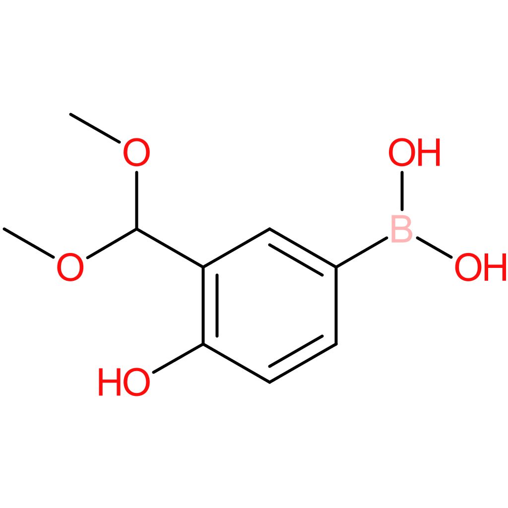 [3-(dimethoxymethyl)-4-hydroxyphenyl]boronic acid
