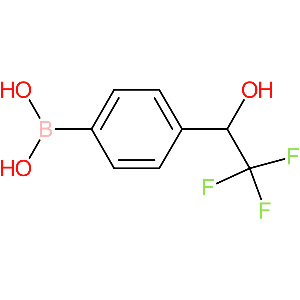 boronic acid, b-[4-(2,2,2-trifluoro-1-hydroxyethyl)phenyl]-