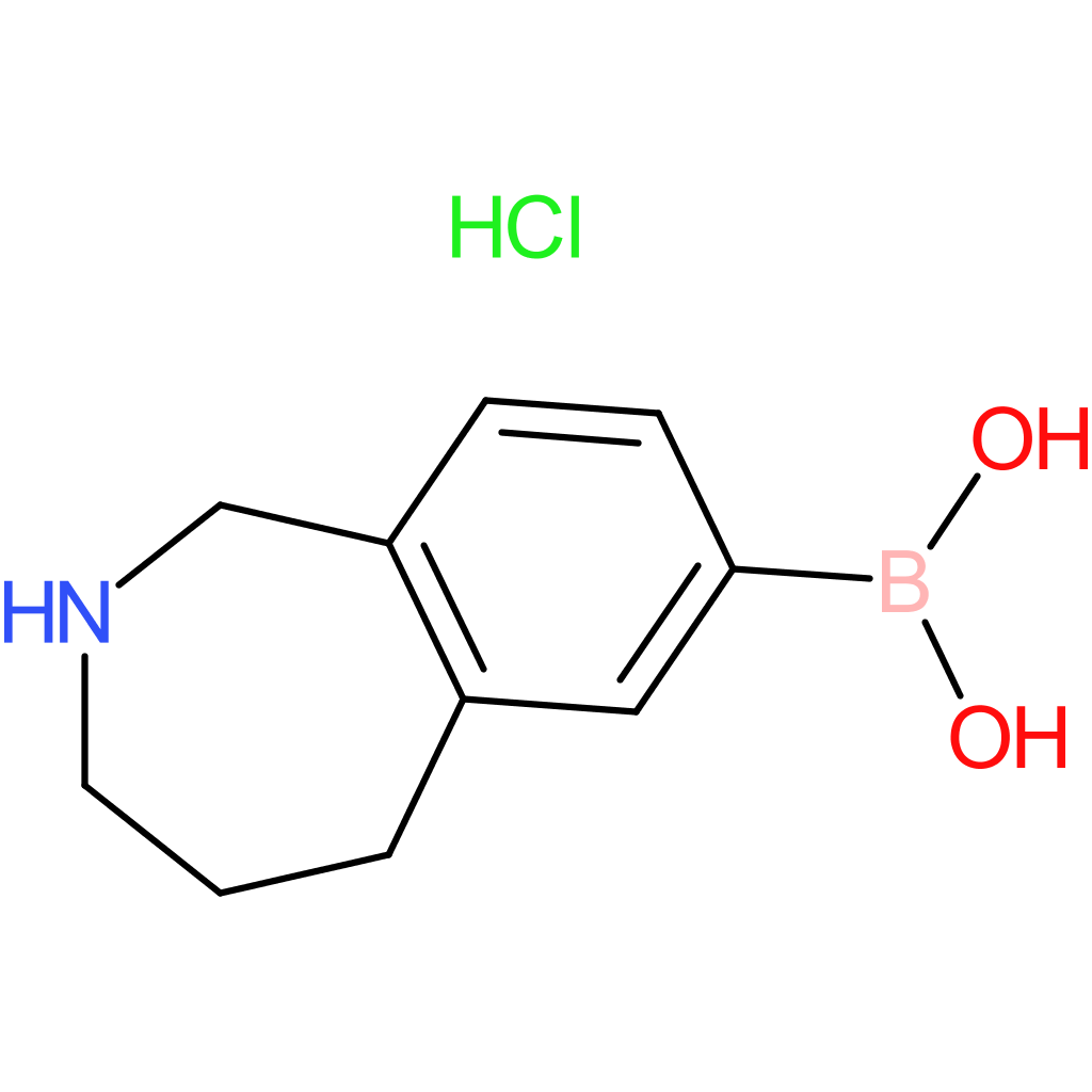 2,3,4,5-tetrahydro-1h-benzo[c]azepin-7-ylboronic acid hydrochloride