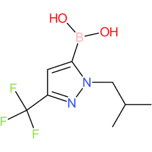 1-isobutyl-3-(trifluoromethyl)pyrazolE-5-boronic acid