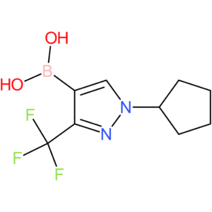 1-cyclopentyl-3-(trifluoromethyl)pyrazolE-4-boronic acid