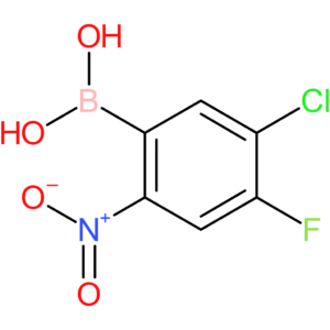 (5-chloro-4-fluoro-2-nitrophenyl)boronic acid