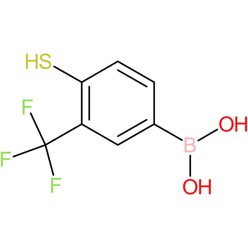 [4-sulfanyl-3-(trifluoromethyl)phenyl]boronic acid
