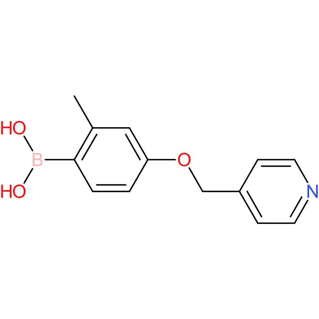 [2-methyl-4-(pyridin-4-ylmethoxy)phenyl]boronic acid