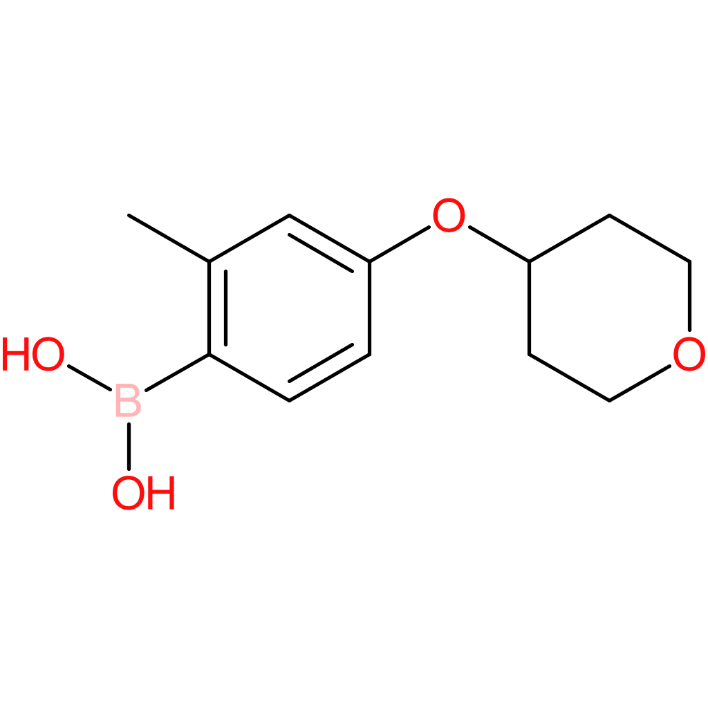 [2-methyl-4-(oxan-4-yloxy)phenyl]boronic acid