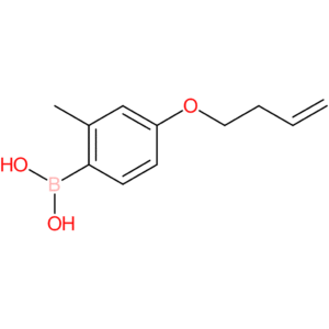 [4-(but-3-en-1-yloxy)-2-methylphenyl]boronic acid
