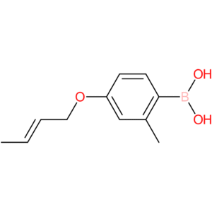 (E)-(4-(but-2-en-1-yloxy)-2-methylphenyl)boronic acid