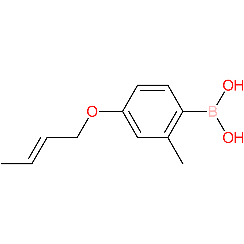 (E)-(4-(but-2-en-1-yloxy)-2-methylphenyl)boronic acid
