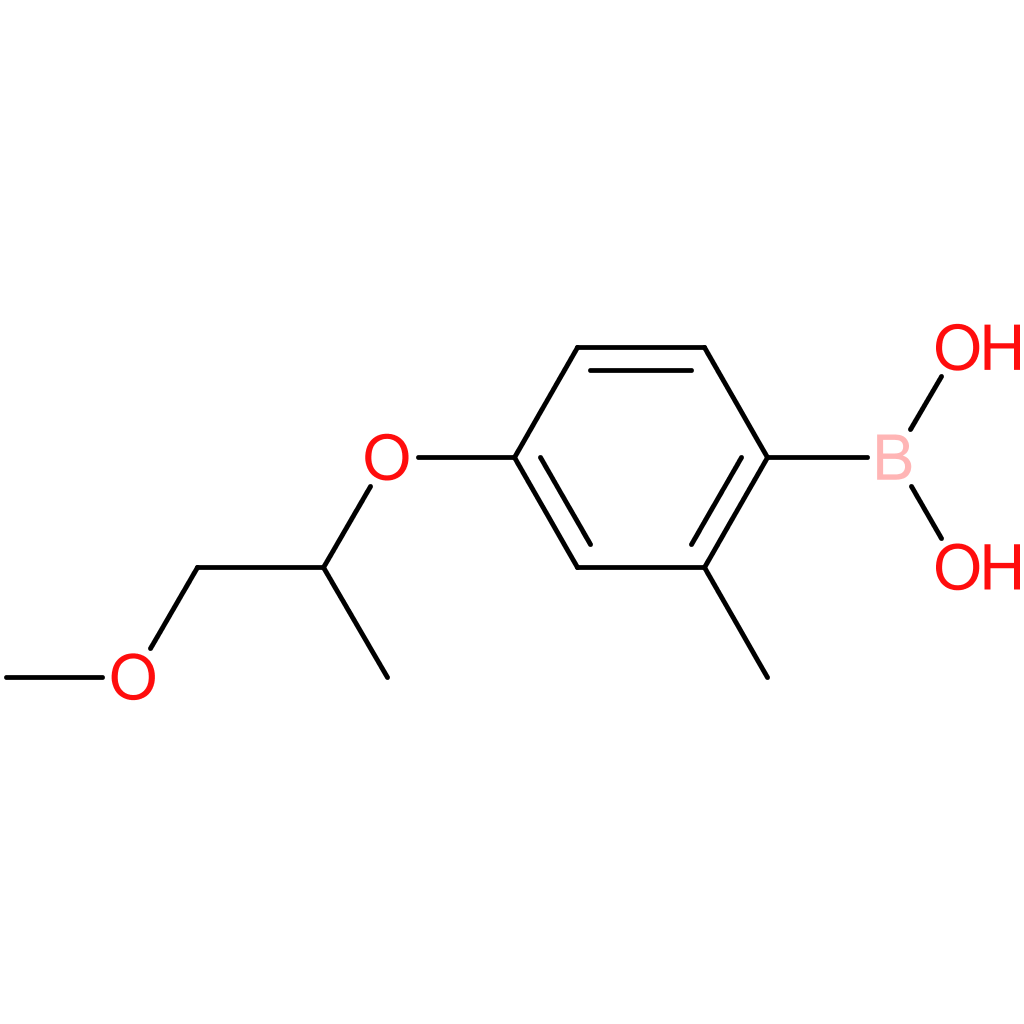 (4-[(1-methoxypropan-2-yl)oxy]-2-methylphenyl)boronic acid