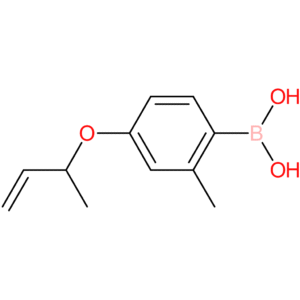 [4-(but-3-en-2-yloxy)-2-methylphenyl]boronic acid
