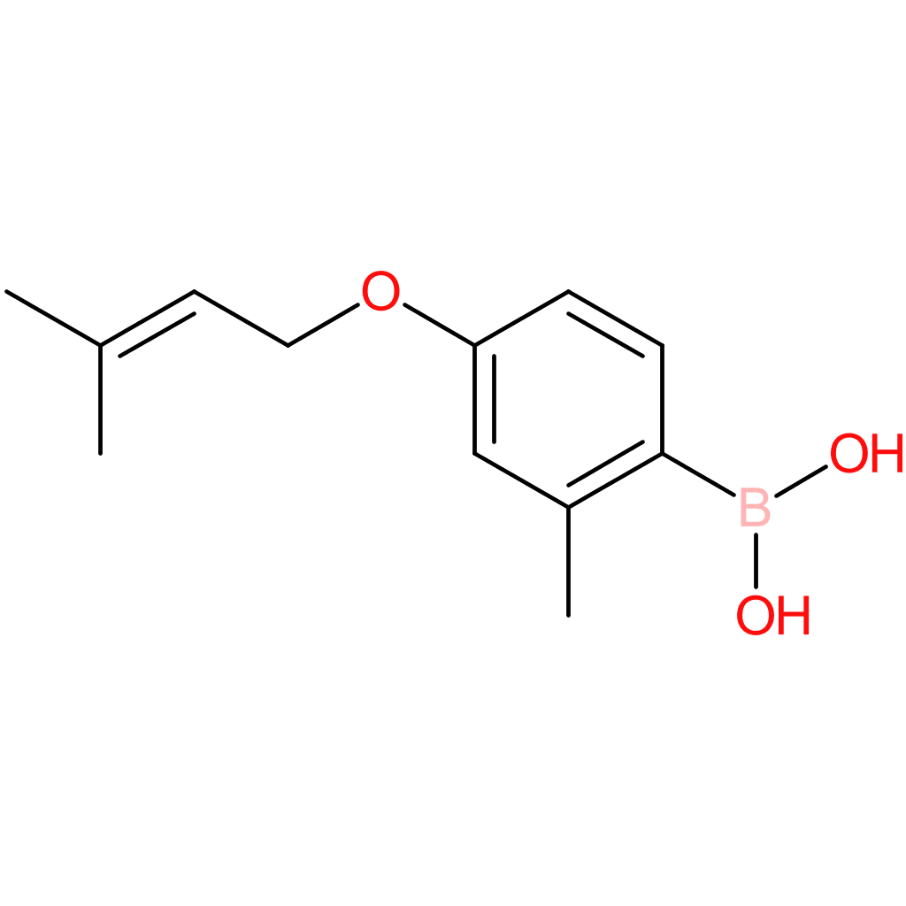 (2-methyl-4-[(3-methylbut-2-en-1-yl)oxy]phenyl)boronic acid