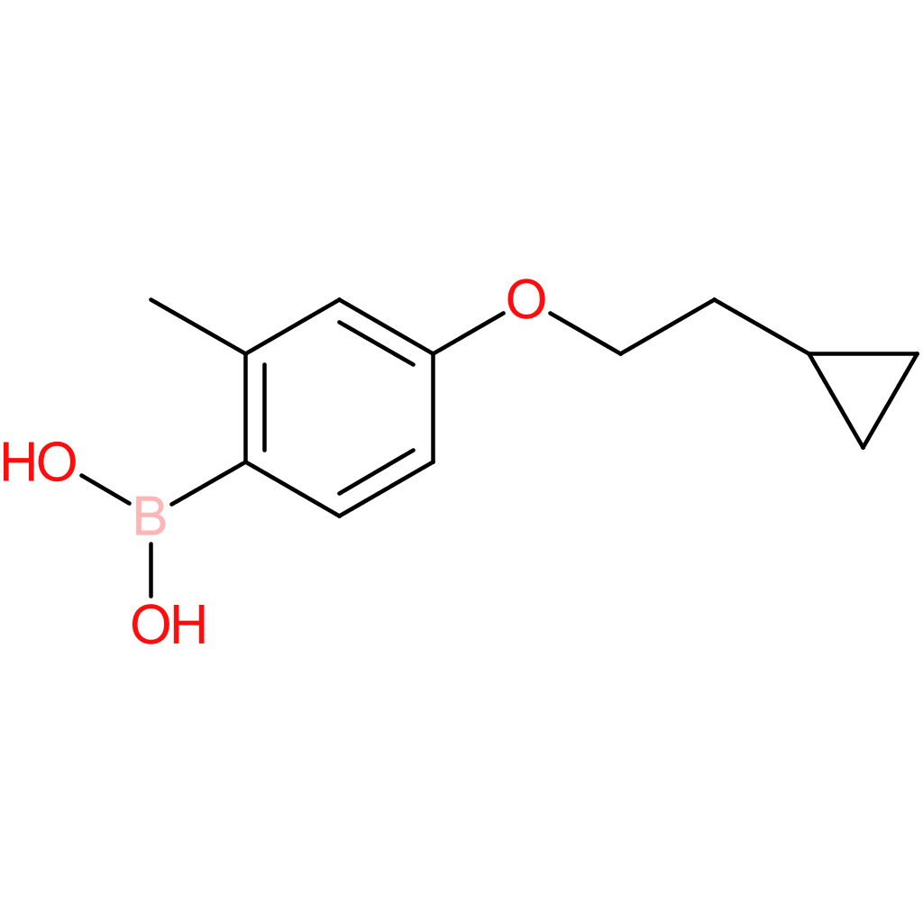 [4-(2-cyclopropylethoxy)-2-methylphenyl]boronic acid