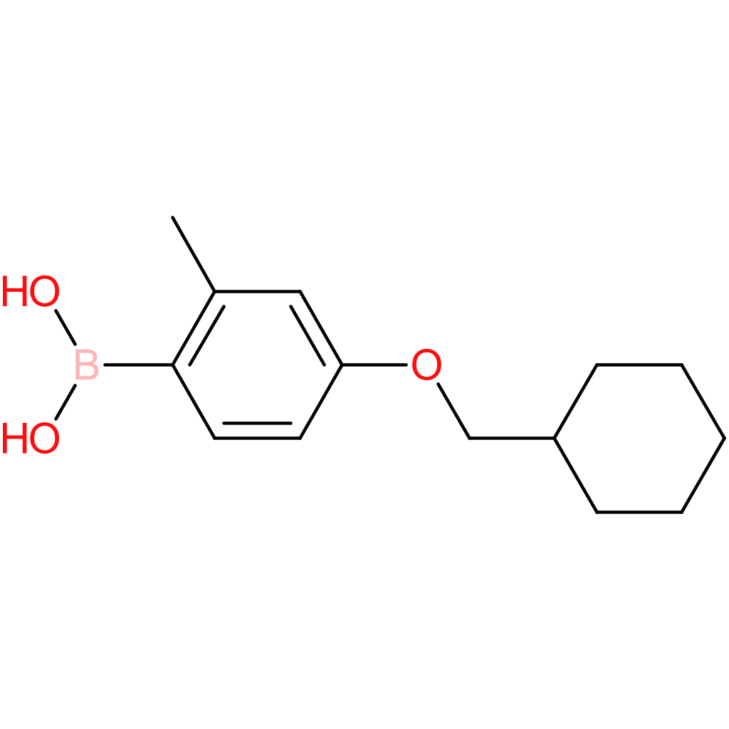 [4-(cyclohexylmethoxy)-2-methylphenyl]boronic acid