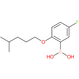 (5-fluoro-2-[(4-methylpentyl)oxy]phenyl)boronic acid