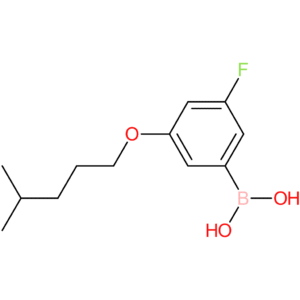 (3-fluoro-5-[(4-methylpentyl)oxy]phenyl)boronic acid