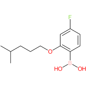 (4-fluoro-2-[(4-methylpentyl)oxy]phenyl)boronic acid