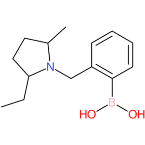 (2-[(2-ethyl-5-methylpyrrolidin-1-yl)methyl]phenyl)boronic acid