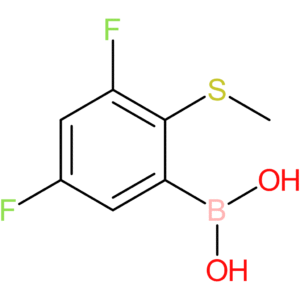 (3,5-difluoro-2-(methylthio)phenyl)boronic acid