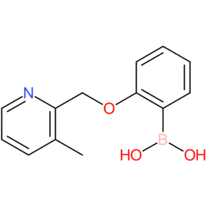(2-[(3-methylpyridin-2-yl)methoxy]phenyl)boronic acid
