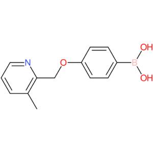 (4-[(3-methylpyridin-2-yl)methoxy]phenyl)boronic acid