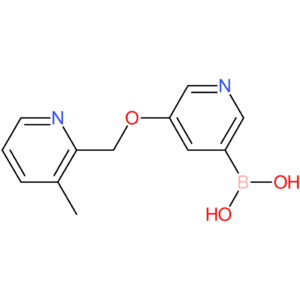 (5-[(3-methylpyridin-2-yl)methoxy]pyridin-3-yl)boronic acid