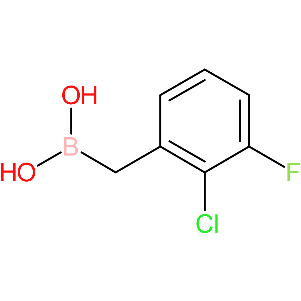 [(2-chloro-3-fluorophenyl)methyl]boronic acid