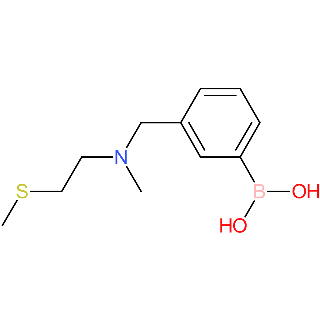 [3-((methyl[2-(methylsulfanyl)ethyl]amino)methyl)phenyl]boronic acid