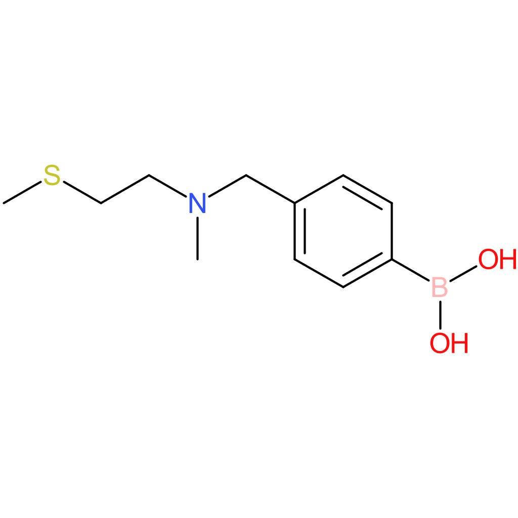 [4-((methyl[2-(methylsulfanyl)ethyl]amino)methyl)phenyl]boronic acid