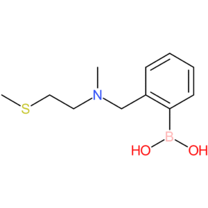 [2-((methyl[2-(methylsulfanyl)ethyl]amino)methyl)phenyl]boronic acid