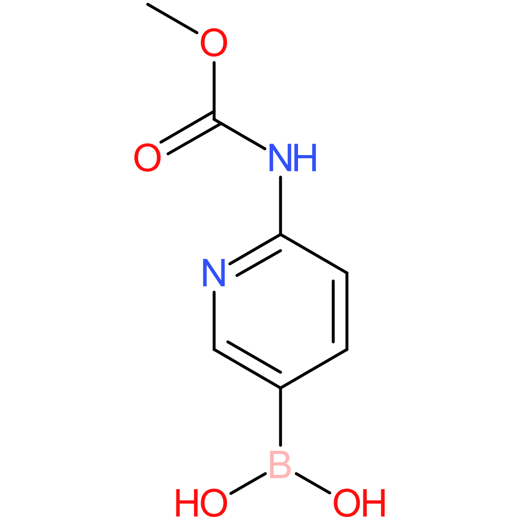 (6-[(methoxycarbonyl)amino]pyridin-3-yl)boronic acid