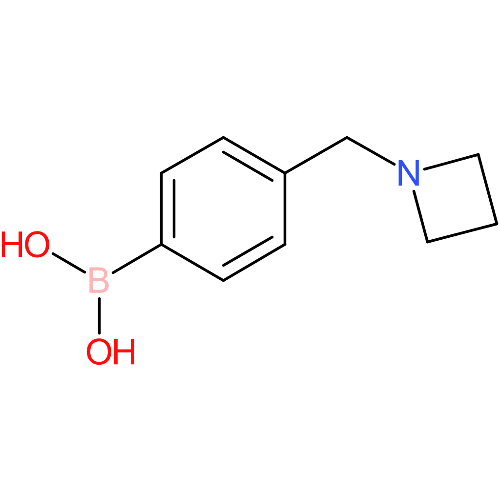 4-[(1-azetidinyl)methyl]phenylboronic acid