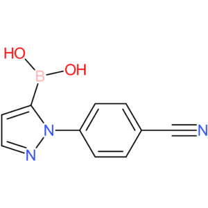 (1-(4-cyanophenyl)-1h-pyrazol-5-yl)boronic acid