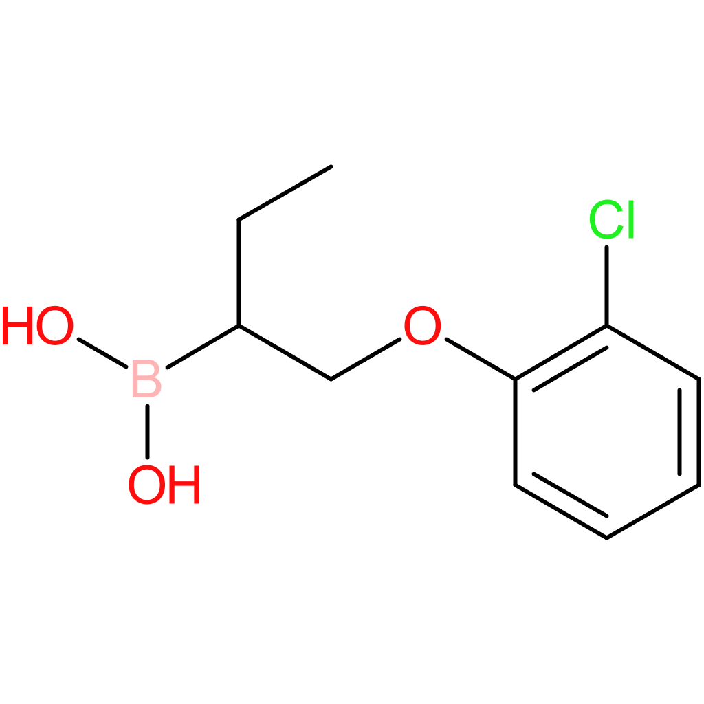 1-(2-chlorophenoxy)butan-2-ylboronic acid