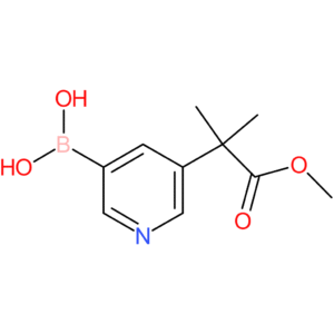 5-(1-methoxy-2-methyl-1-oxopropan-2-yl)pyridin-3-ylboronic acid