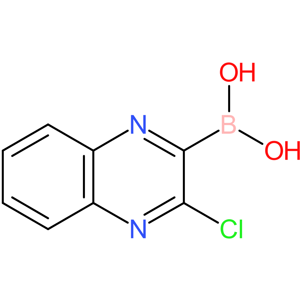 (3-chloroquinoxalin-2-yl)boronic acid
