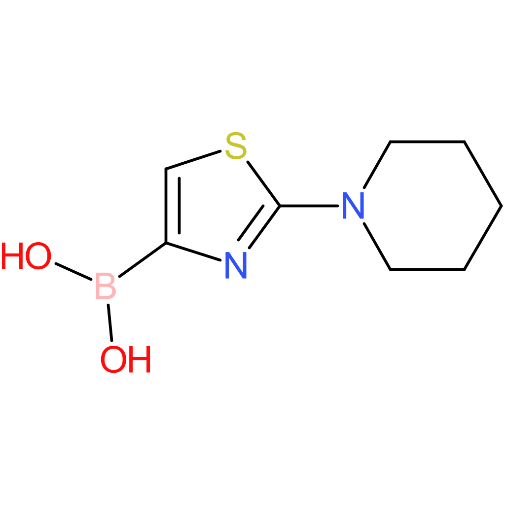 2-(piperidin-1-yl)thiazol-4-ylboronic acid