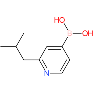 2-(iso-butyl)pyridine-4-boronic acid