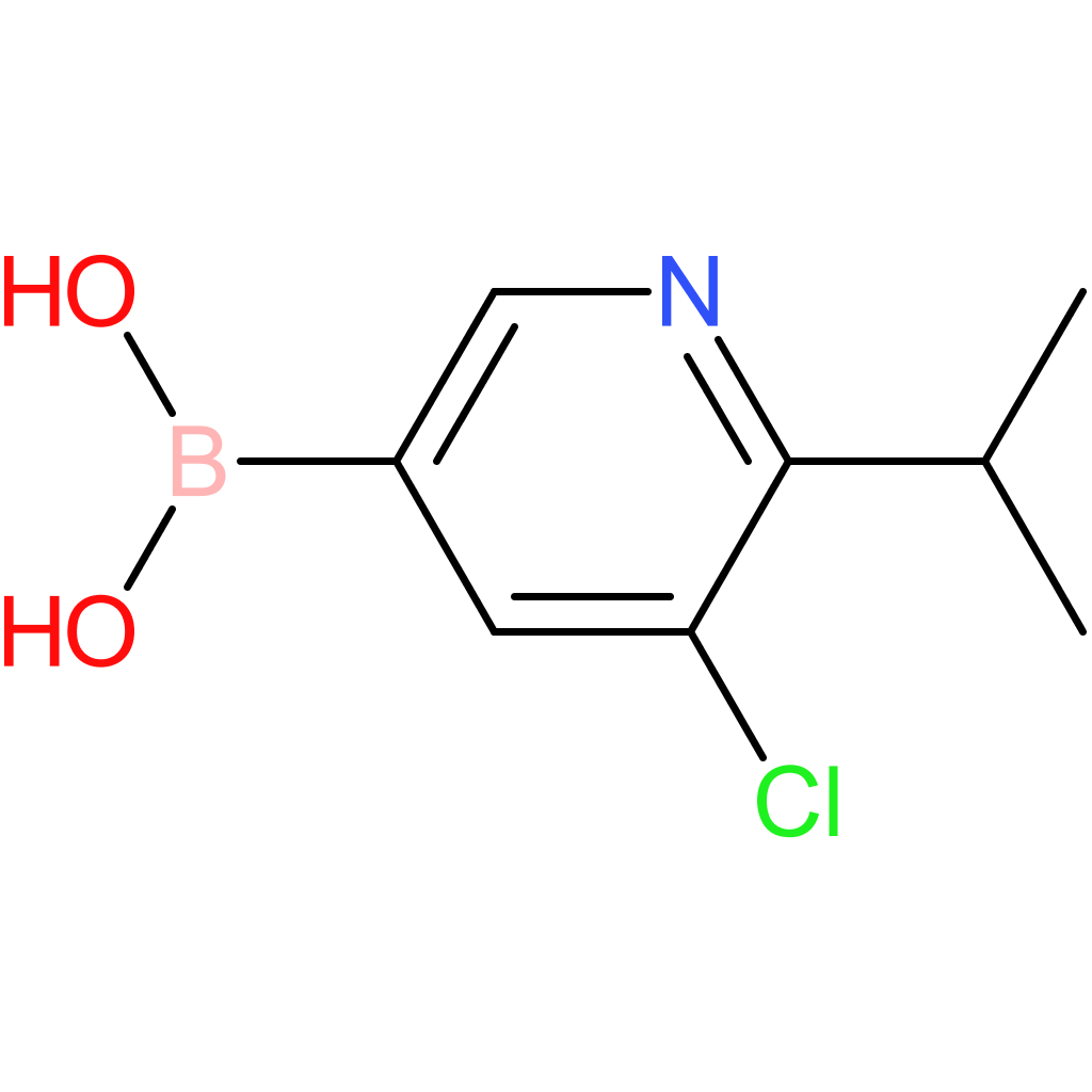 5-chloro-6-(iso-propyl)pyridine-3-boronic acid
