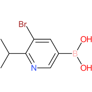 6-(iso-propyl)-5-bromopyridine-3-boronic acid