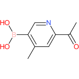 4-methyl-6-acetylpyridine-3-boronic acid
