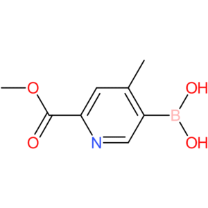 4-methyl-6-(methoxycarbonyl)pyridine-3-boronic acid