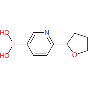 6-(2-tetrahydrofuranyl)pyridine-3-boronic acid