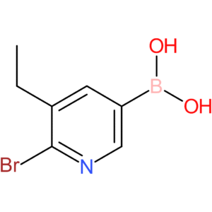 6-bromo-5-ethylpyridine-3-boronic acid